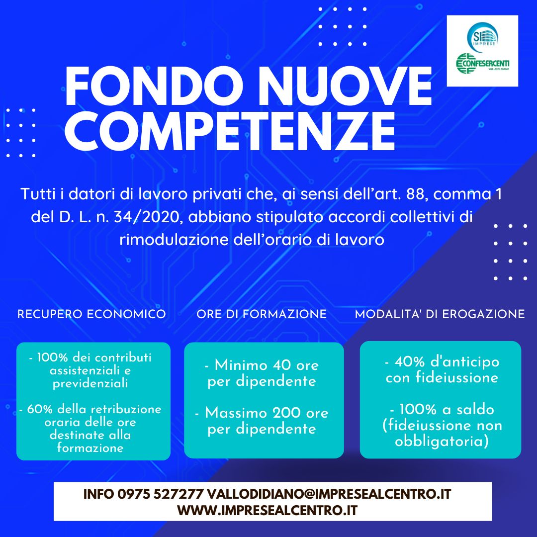 Fondo Nuove Competenze